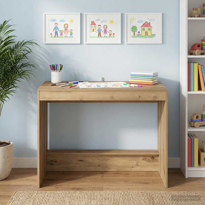 Bed Desk Artisan Oak Engineered Wood 100 x 45 x 75 cm