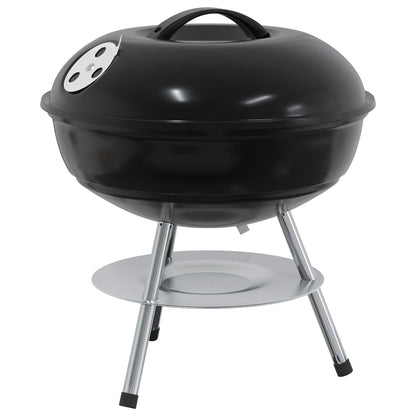 Charcoal Grill Black 36.5 x 36.5 x 40 cm