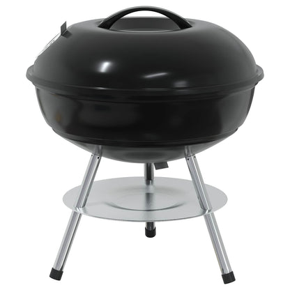 Charcoal Grill Black 36.5 x 36.5 x 40 cm