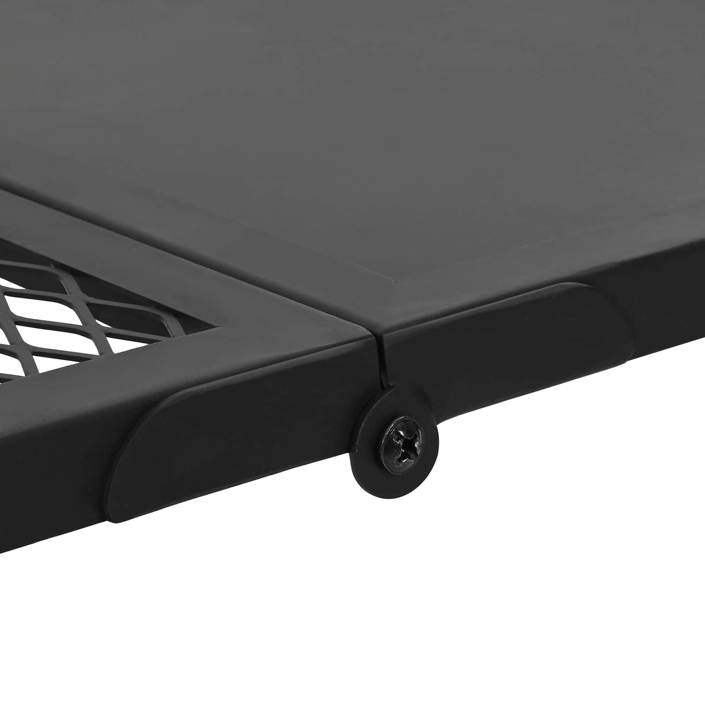 Foldable Camping Grill Black 31.5 x 26.5 x 4 cm Alloy Steel