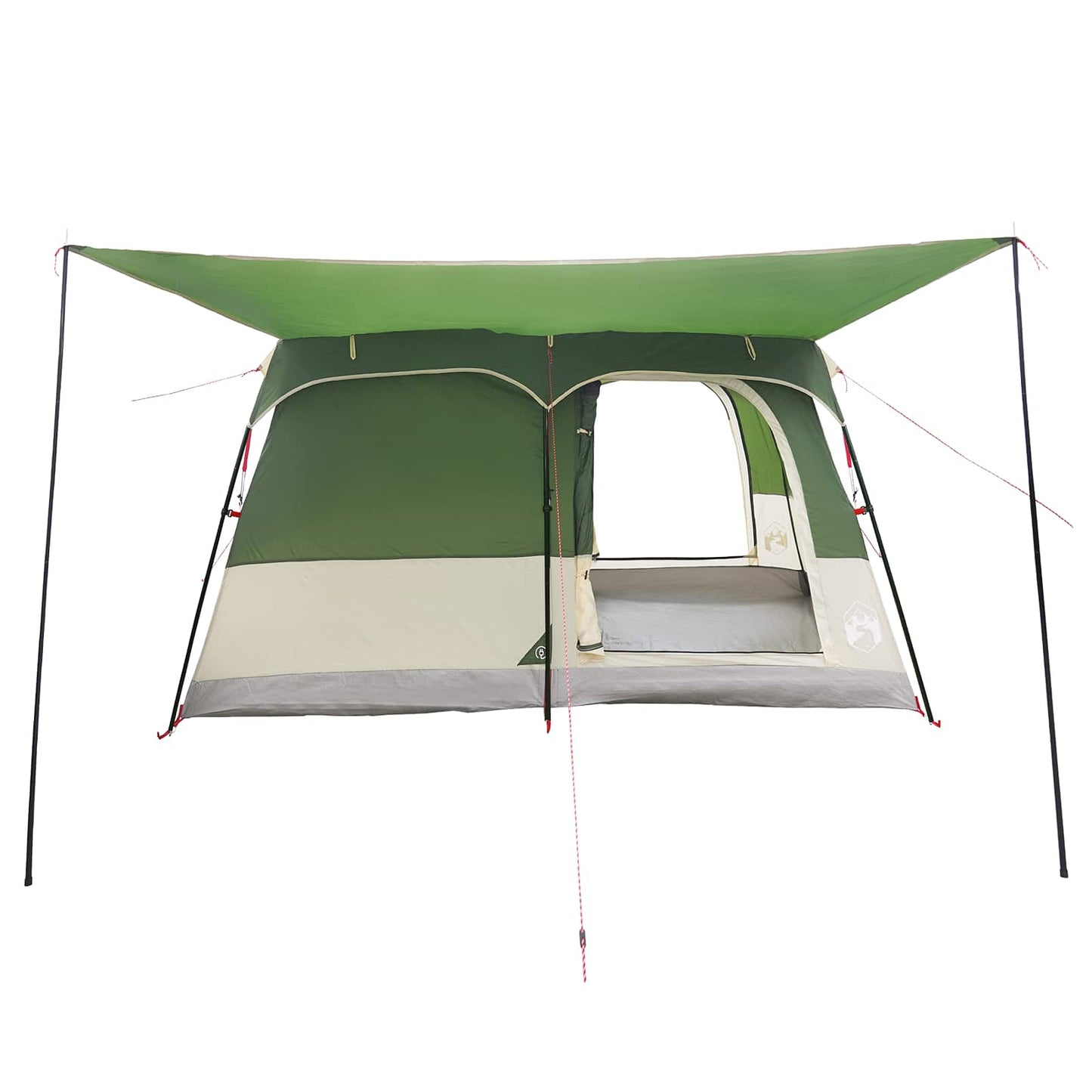 Family Tent Green 420 x 305 x 200 cm Polyester and Steel