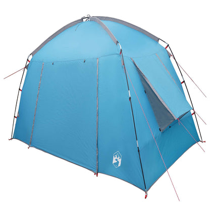 Cabin Tent with Roof Blue 210 x 210 x 138 cm Polyester