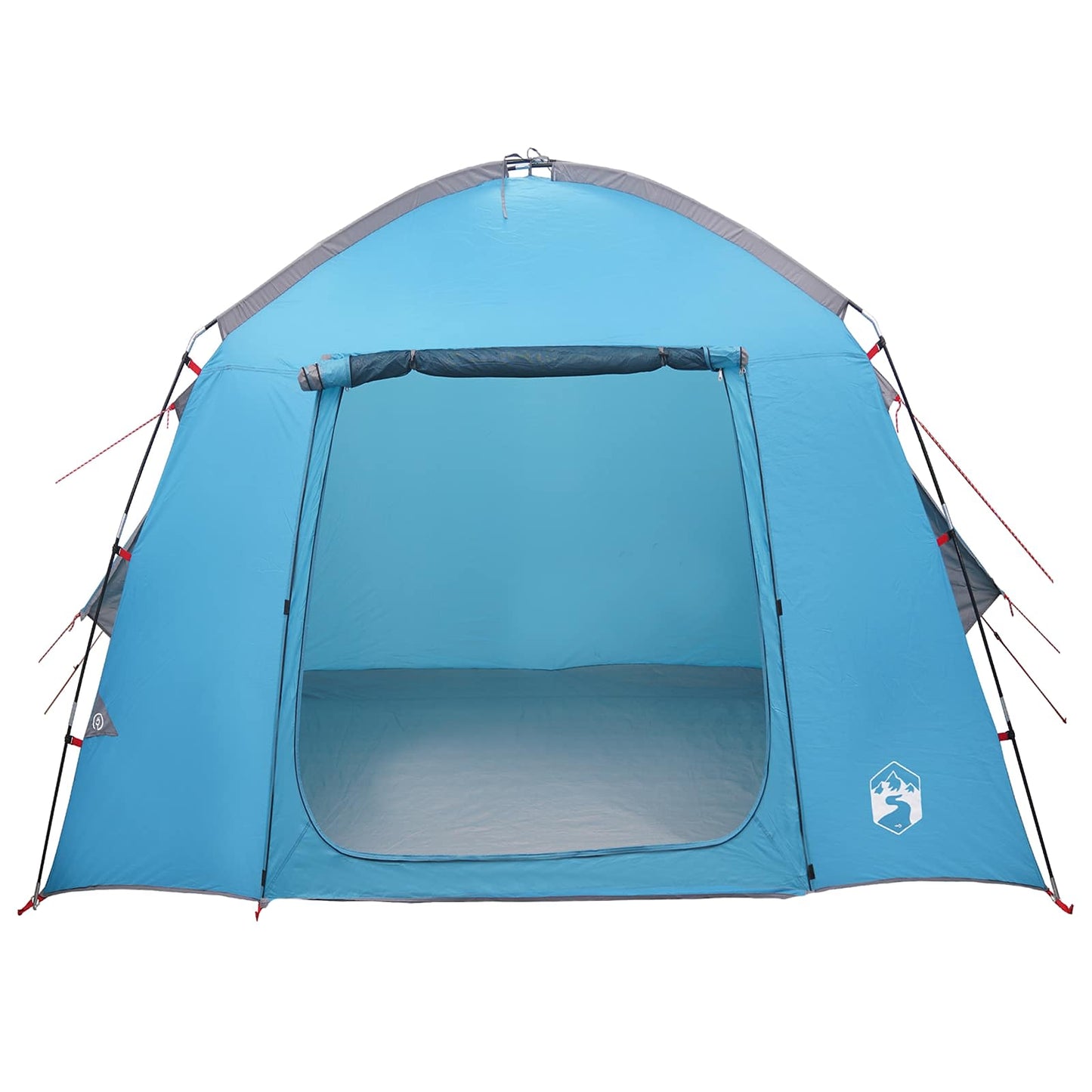 Cabin Tent with Roof Blue 210 x 210 x 138 cm Polyester