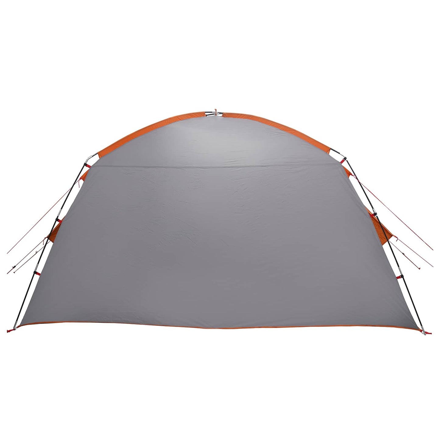Cabin Tent Grey and Orange 300 x 210 x 156 cm Polyester