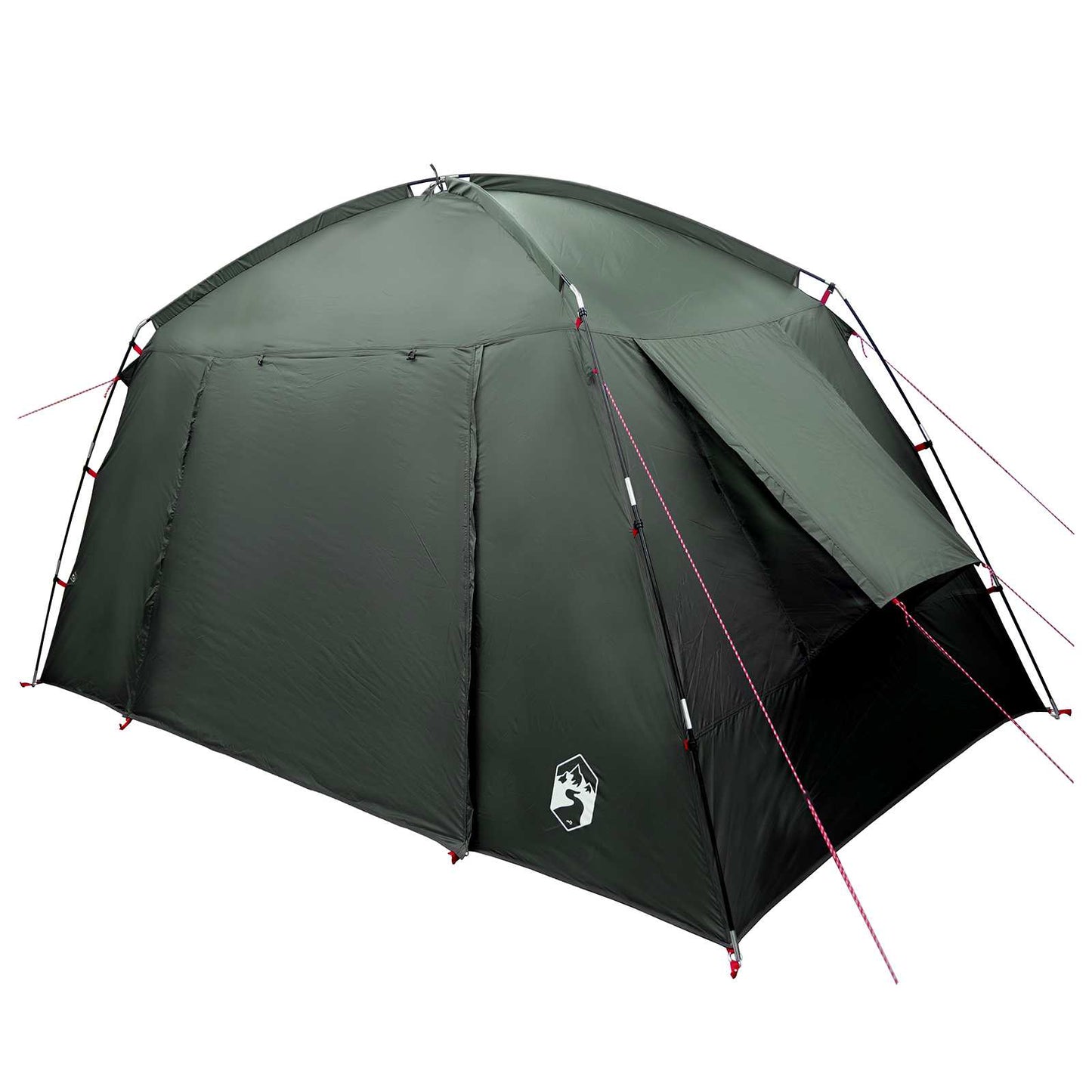 Cabin Tent with Roof Army Green 300 x 210 x 156 cm Polyester