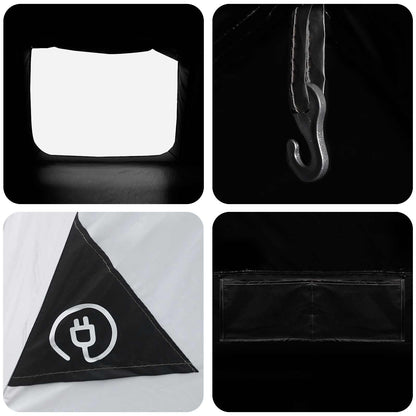 Cabin Tent White Blackout 300 x 210 x 156 cm Polyester