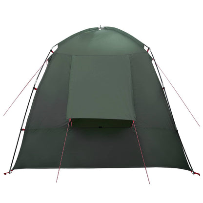Cabin Tent with Roof Army Green 400 x 210 x 180 cm Polyester
