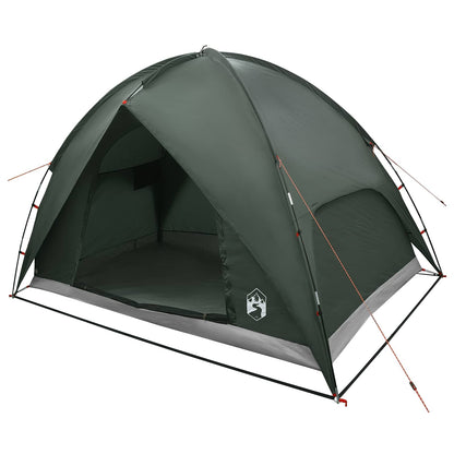 Camping Tent with Rainfly Water-resistant Dome Army Green