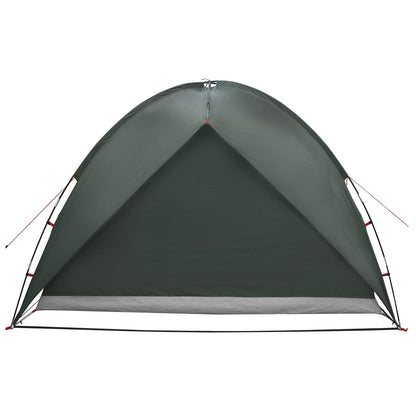 Camping Tent with Rainfly Water-resistant Dome Army Green
