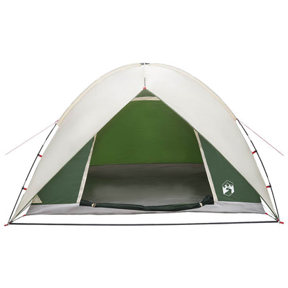 Camping Tent with Rainfly Water-resistant Dome Green 4-Person