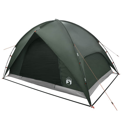 Camping Tent with Rainfly Water-resistant Dome Army Green