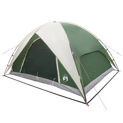 Camping Tent with Rainfly Water-resistant Dome Green