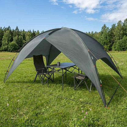 Camping Tent with Rainfly Water-resistant Dome Army Green