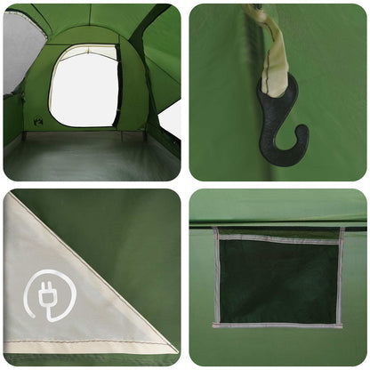 Car Tent with Roof Green 239 x 210 x 210 cm Polyester and Steel
