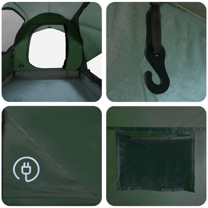 Car Tent Army Green 239 x 210 x 210 cm Polyester and Steel