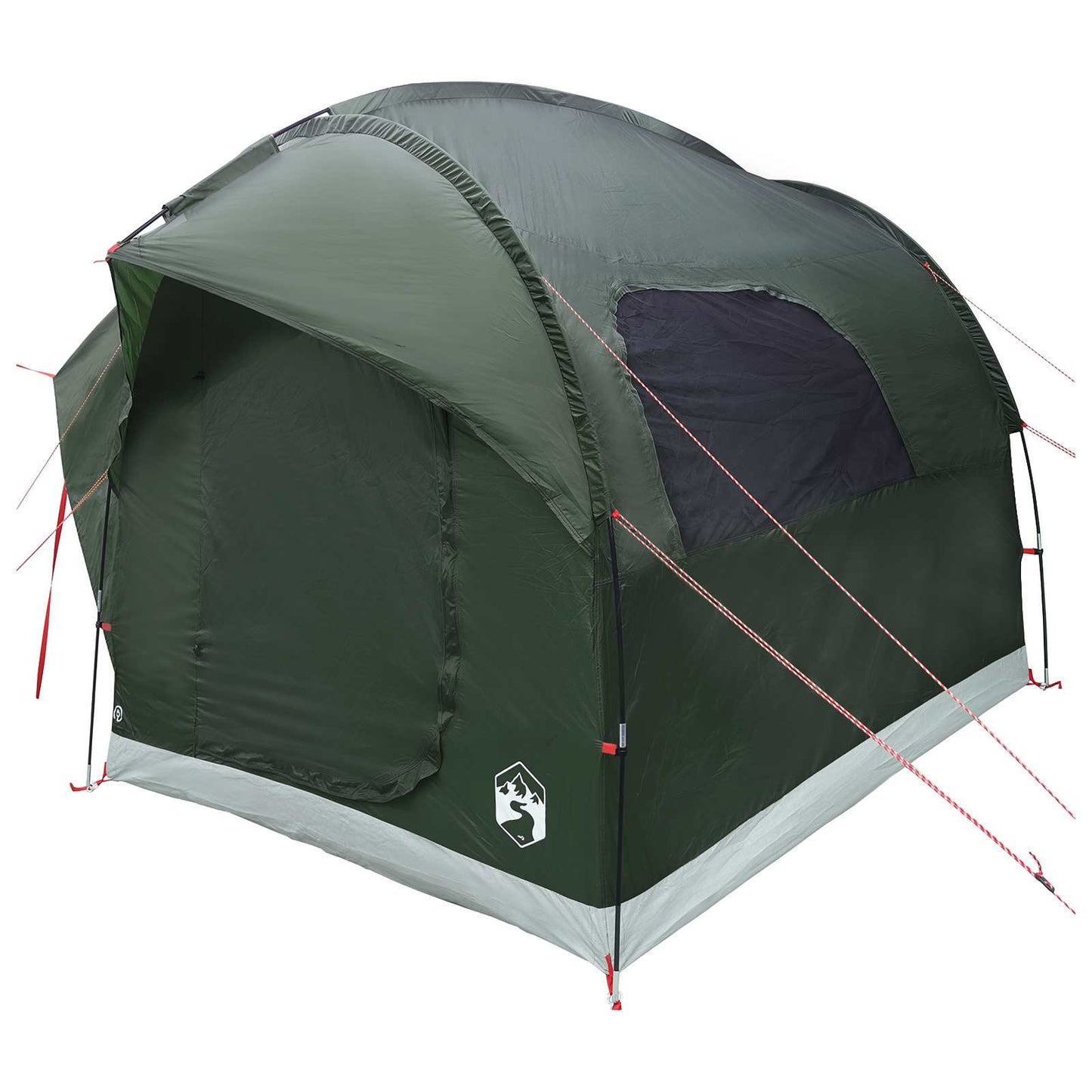 Car Tent Army Green 239 x 210 x 210 cm Polyester and Steel