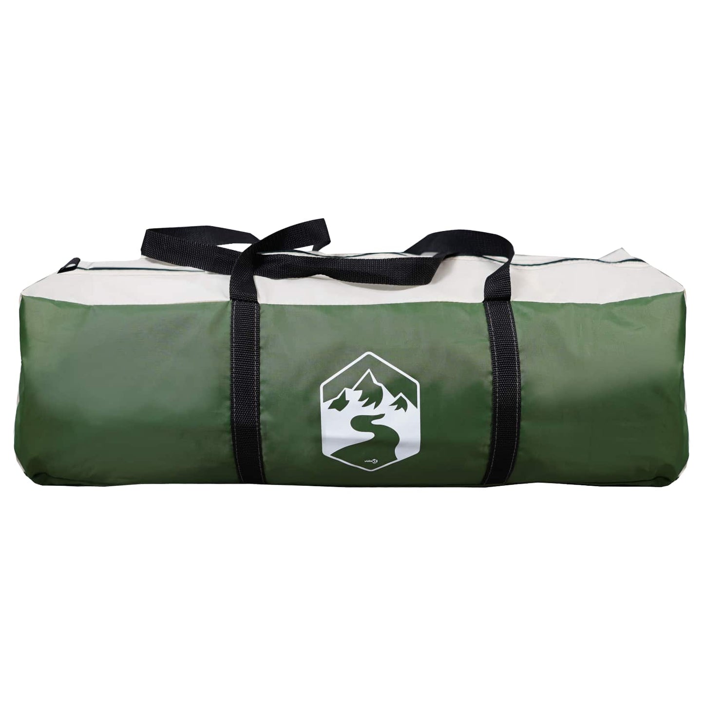 Car Tent with Roof Green 200 x 170 x 170 cm Polyester and Steel