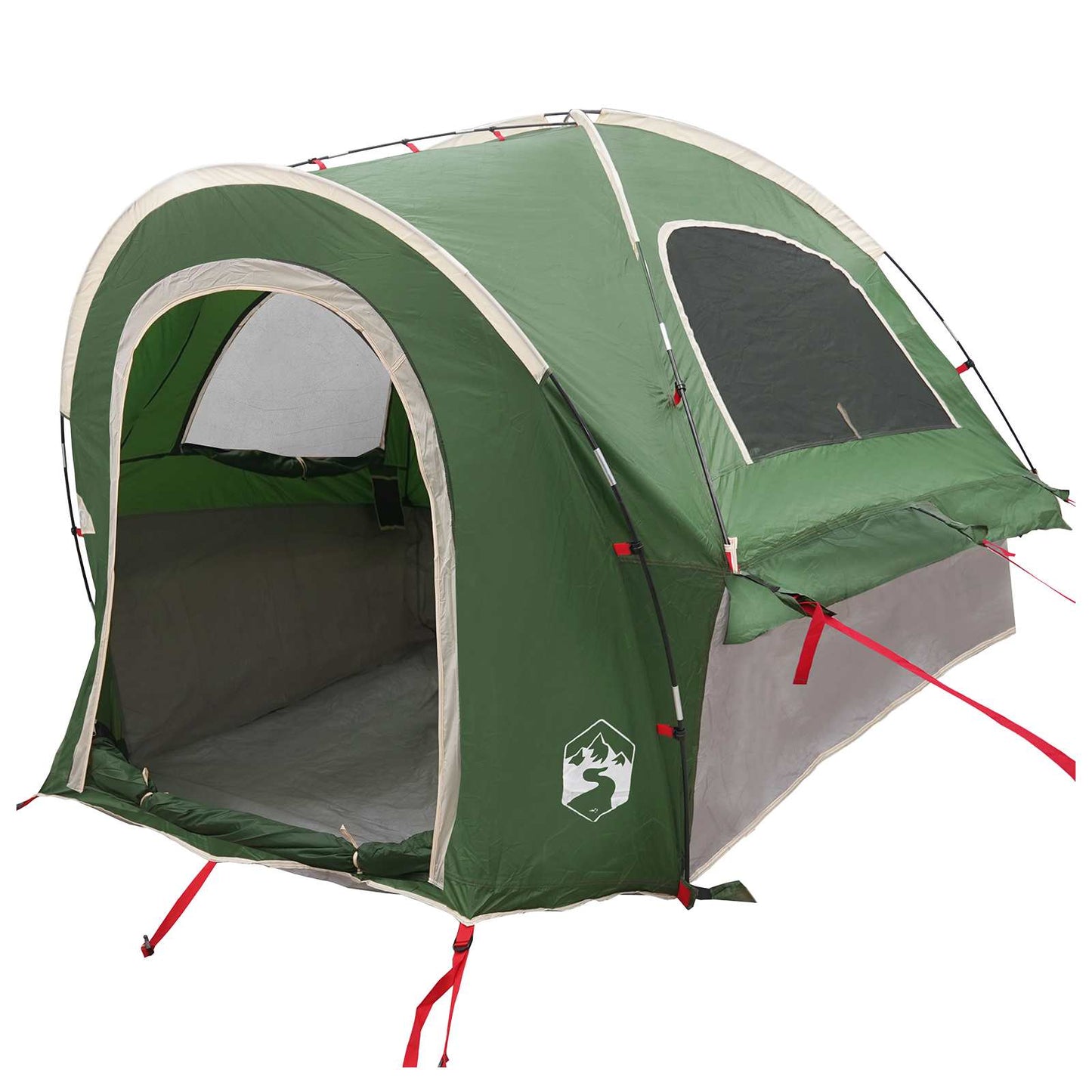 Car Tent with Roof Green 200 x 170 x 170 cm Polyester and Steel