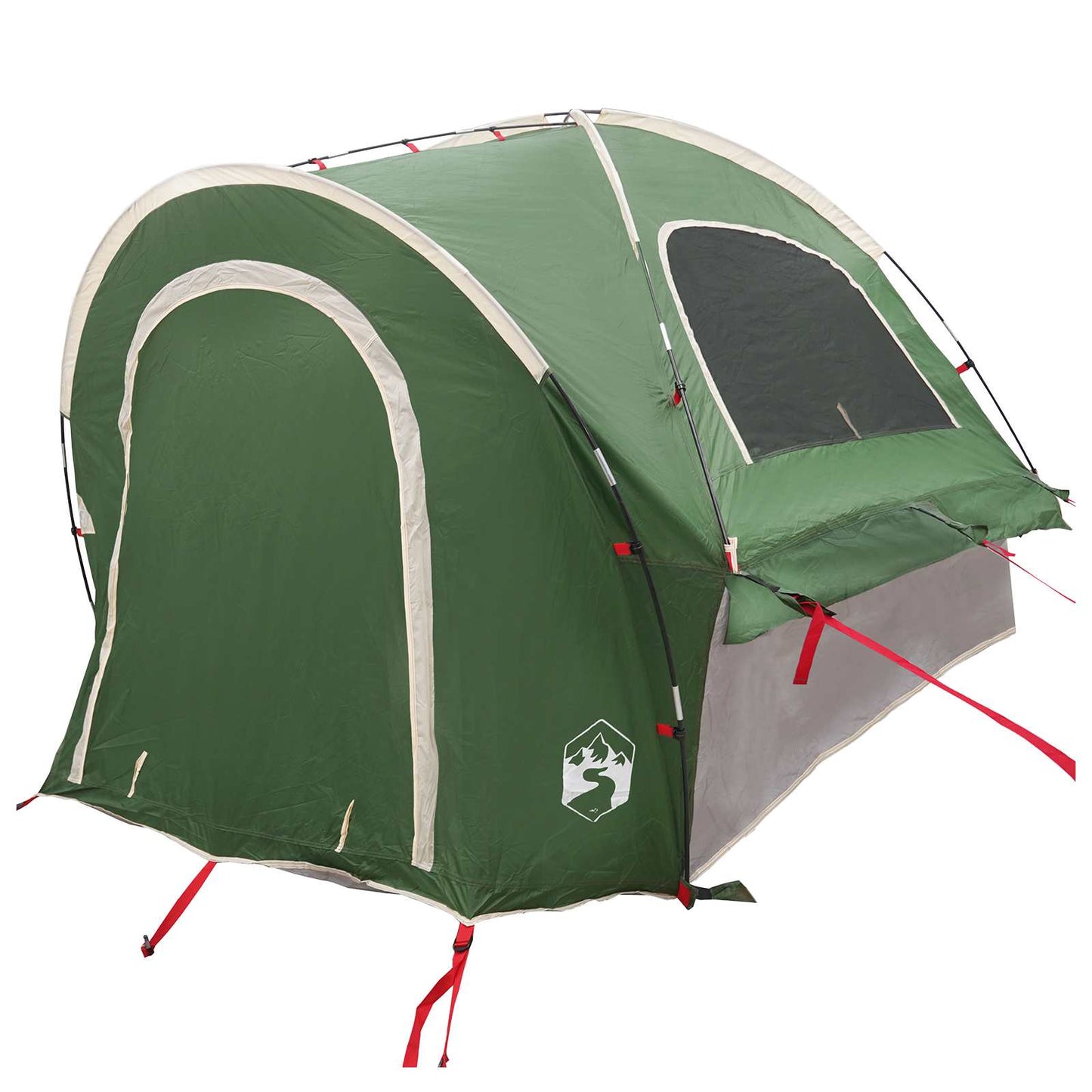 Car Tent with Roof Green 200 x 170 x 170 cm Polyester and Steel