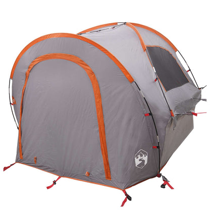 Car Tent Grey and Orange 200 x 170 x 170 cm Polyester and Steel