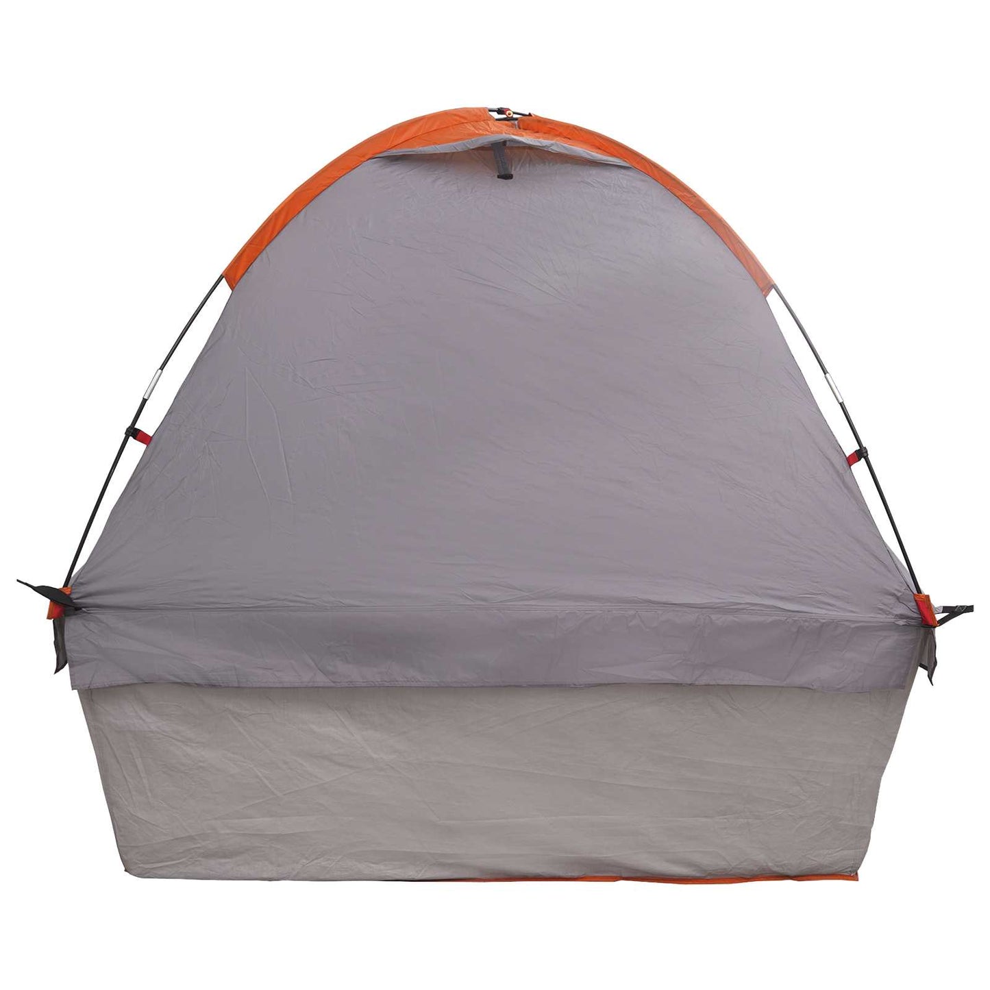 Car Tent 200 x 170 x 170 cm Grey and Orange Polyester and Steel