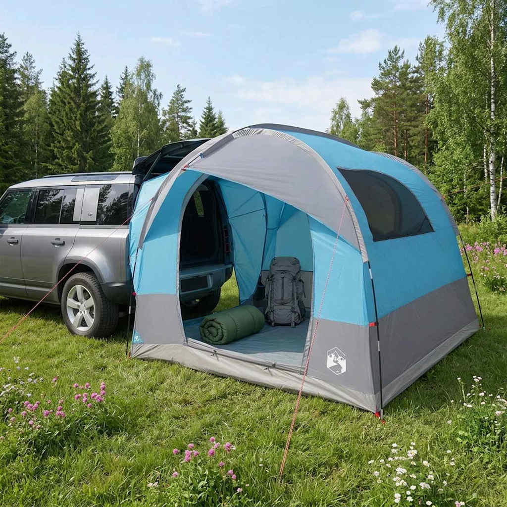 Tailgate Tent with Rainfly Water-resistant Blue
