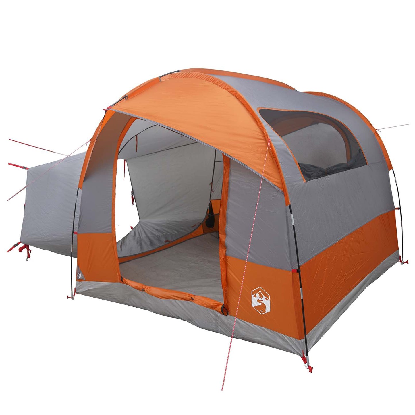 Tailgate Tent with Rainfly Water-resistant Grey and Orange