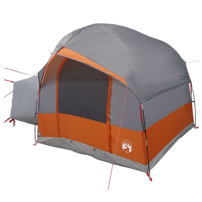 Tailgate Tent with Rainfly Water-resistant Grey and Orange