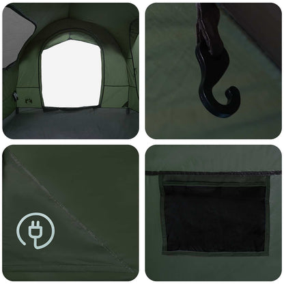 Tailgate Tent with Rainfly Water-resistant Army Green