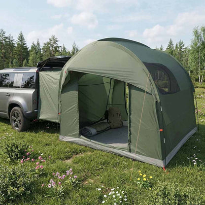 Tailgate Tent with Rainfly Water-resistant Army Green