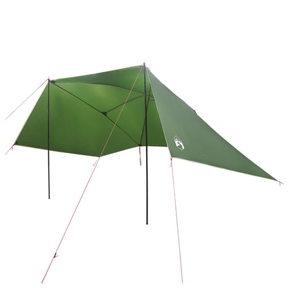 Car Tent 308 x 215 x 220 cm Green Polyester and Steel