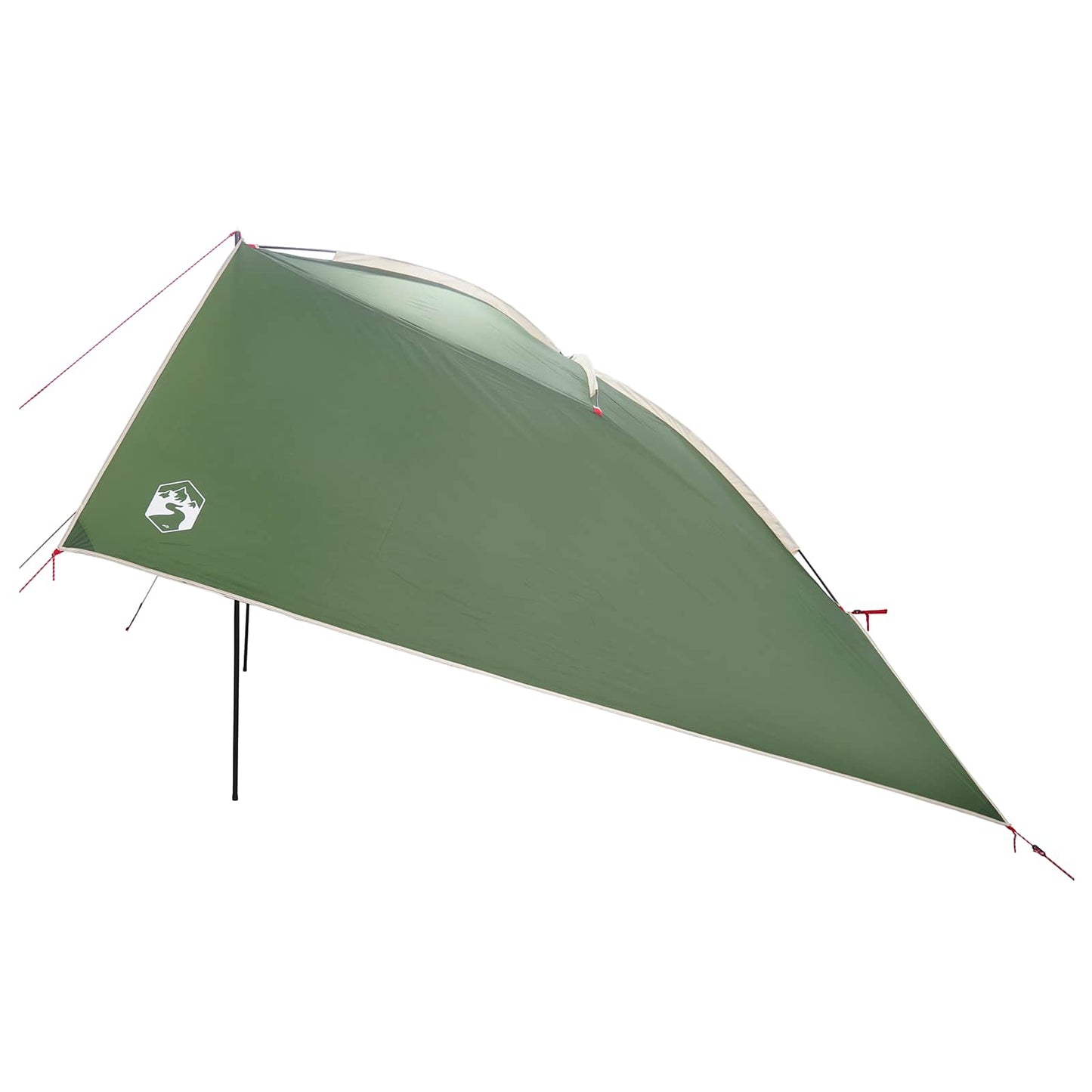 Car Tent 308 x 215 x 220 cm Green Polyester and Steel