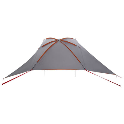 Car Tent 308 x 215 x 220 cm Grey and Orange Polyester and Steel