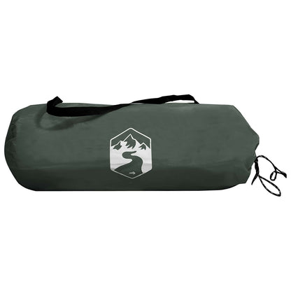 Car Tent 308 x 215 x 220 cm Army Green Polyester and Steel