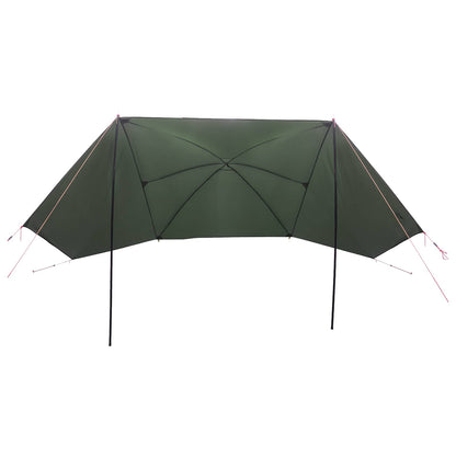 Car Tent 308 x 215 x 220 cm Army Green Polyester and Steel