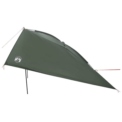 Car Tent 308 x 215 x 220 cm Army Green Polyester and Steel