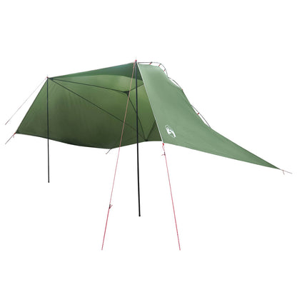 Car Tent 350 x 250 cm Green Polyester and Steel