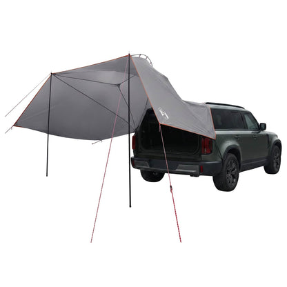 Car Tent 350 x 250 cm Grey and Orange Polyester and Steel
