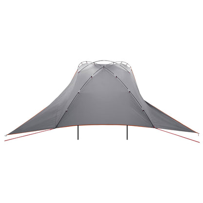 Car Tent 350 x 250 cm Grey and Orange Polyester and Steel