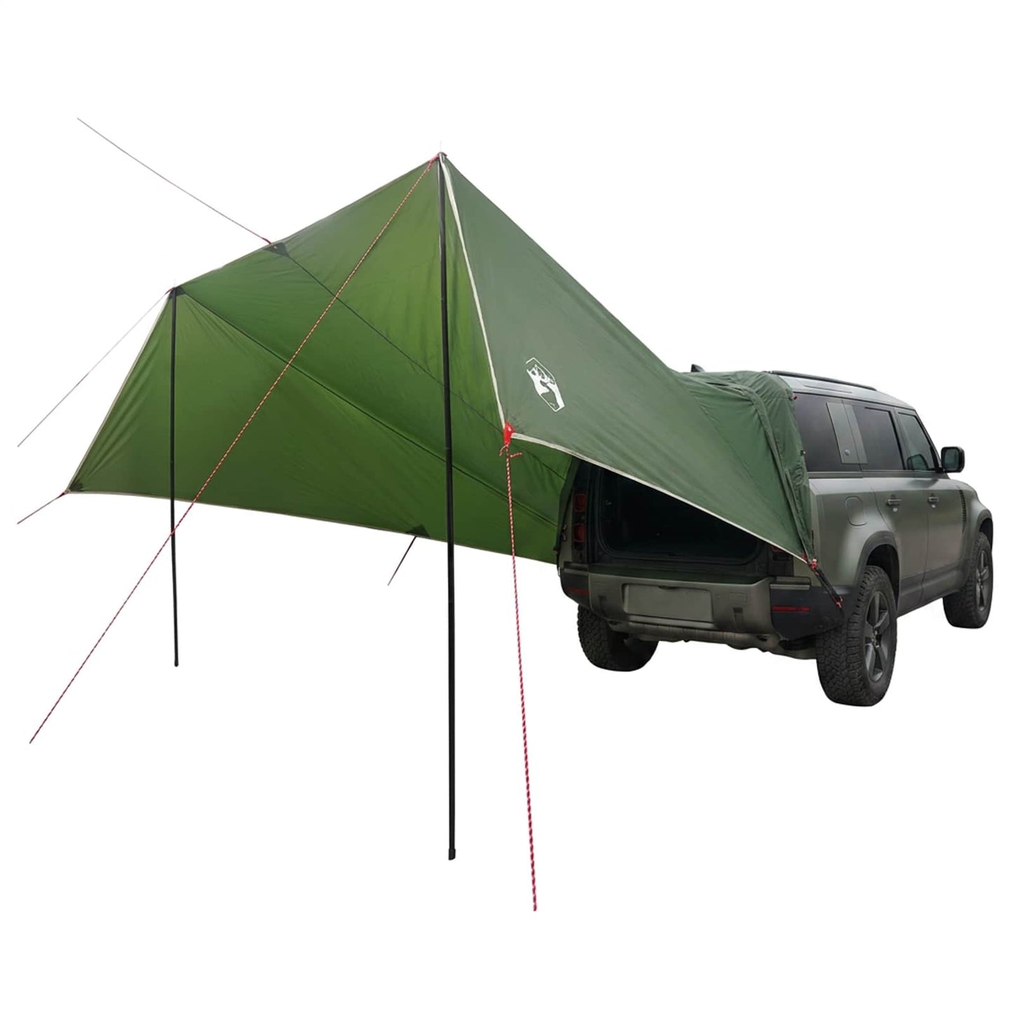 Vehicle Awning Green 518 x 580 x 215 cm Polyester and Steel