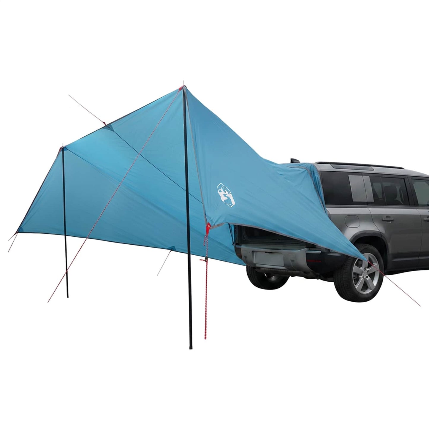 Vehicle Awning Blue 518 x 580 x 215 cm Polyester and Steel