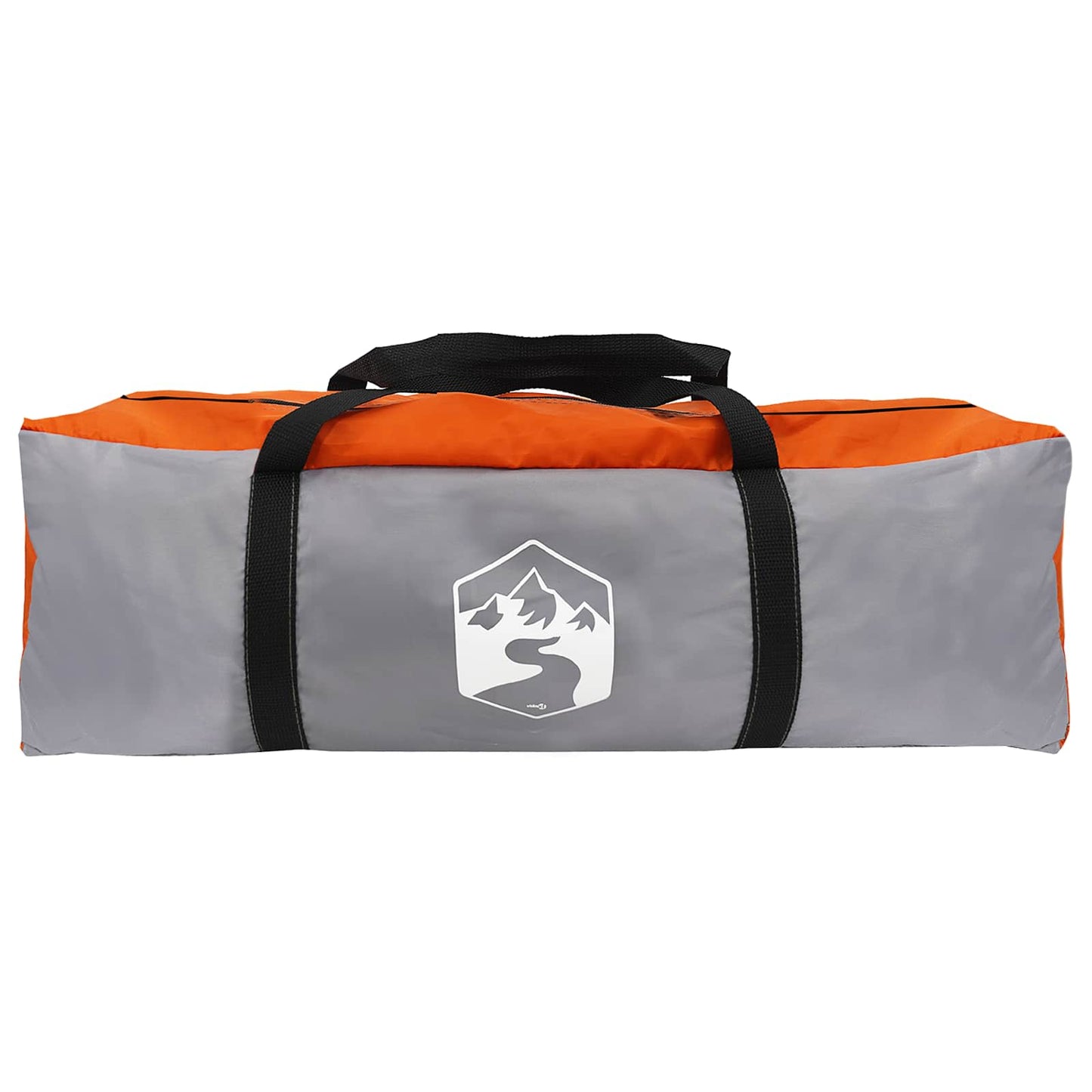 Vehicle Awning with Roof Grey and Orange 518 x 580 x 215 cm