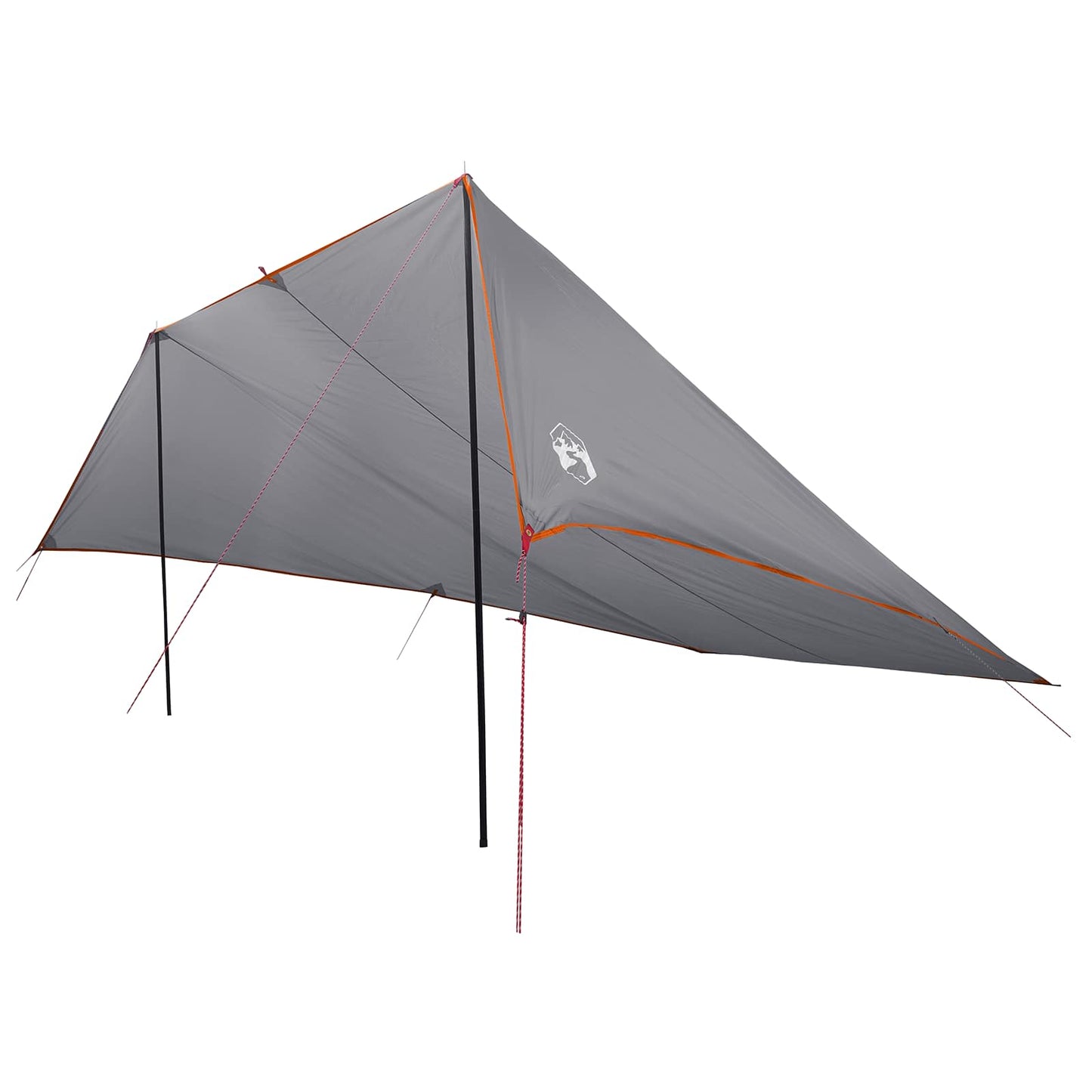 Vehicle Awning with Roof Grey and Orange 518 x 580 x 215 cm