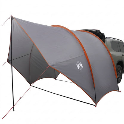 Tailgate Awning Water-resistant Grey and Orange