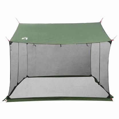 Camping Tarp with Mesh Walls Green 270 x 210 x 210 cm