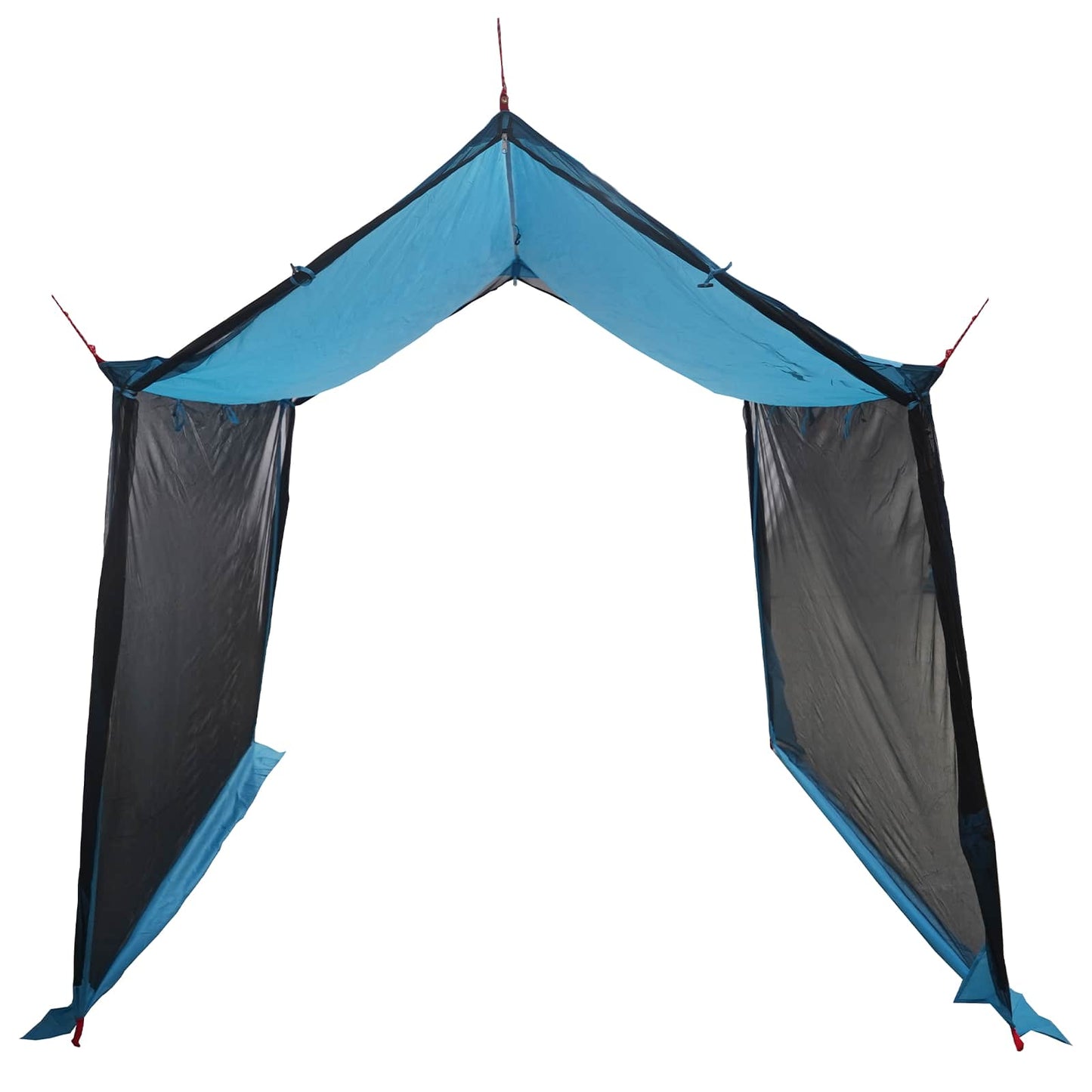 Camping Tarp with Mesh Walls Blue 270 x 210 x 210 cm