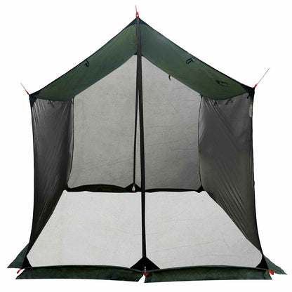 Camping Tarp with Mesh Walls Army Green 270 x 210 x 210 cm
