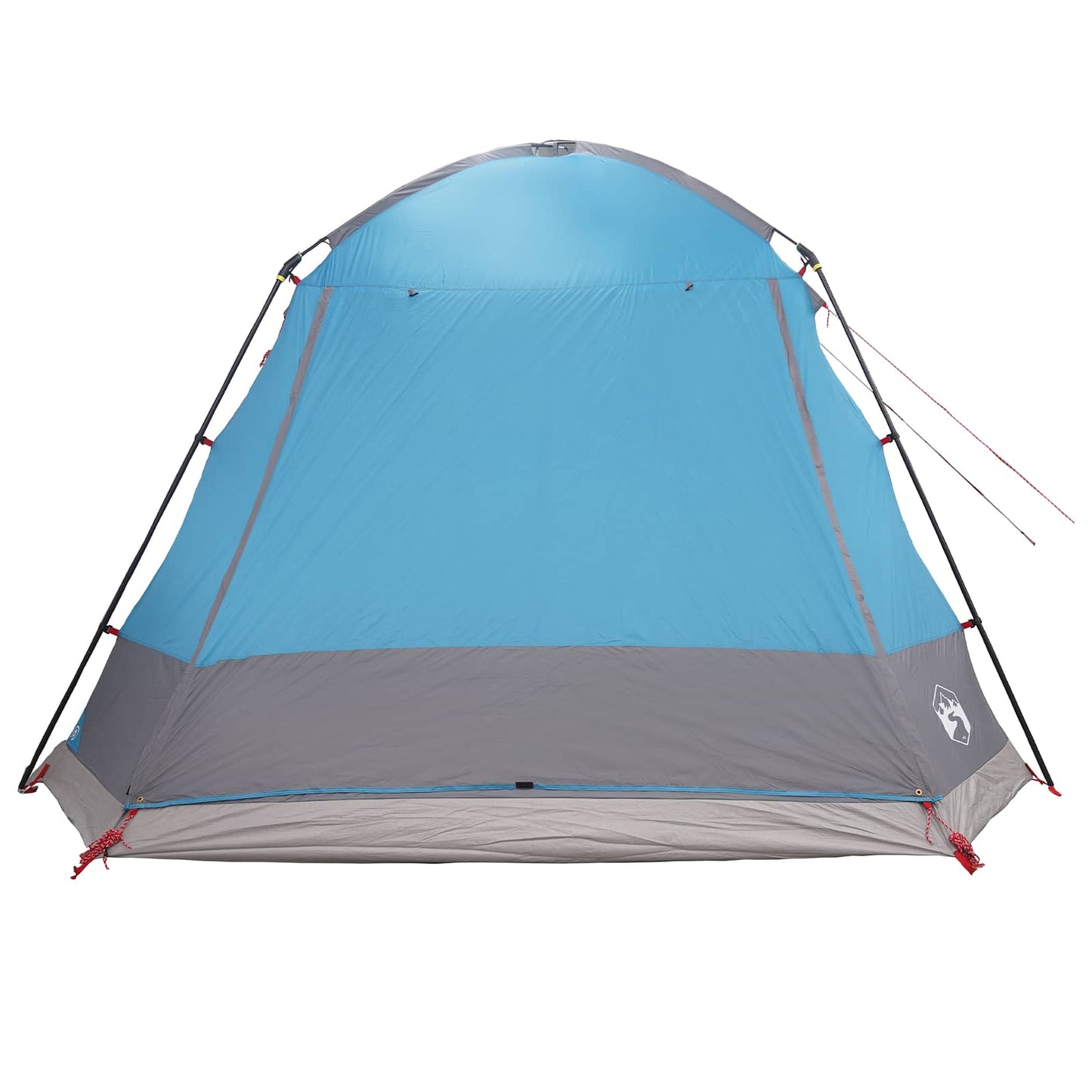 Cabin Tent with Roof Blue 12-Person Polyester and Steel