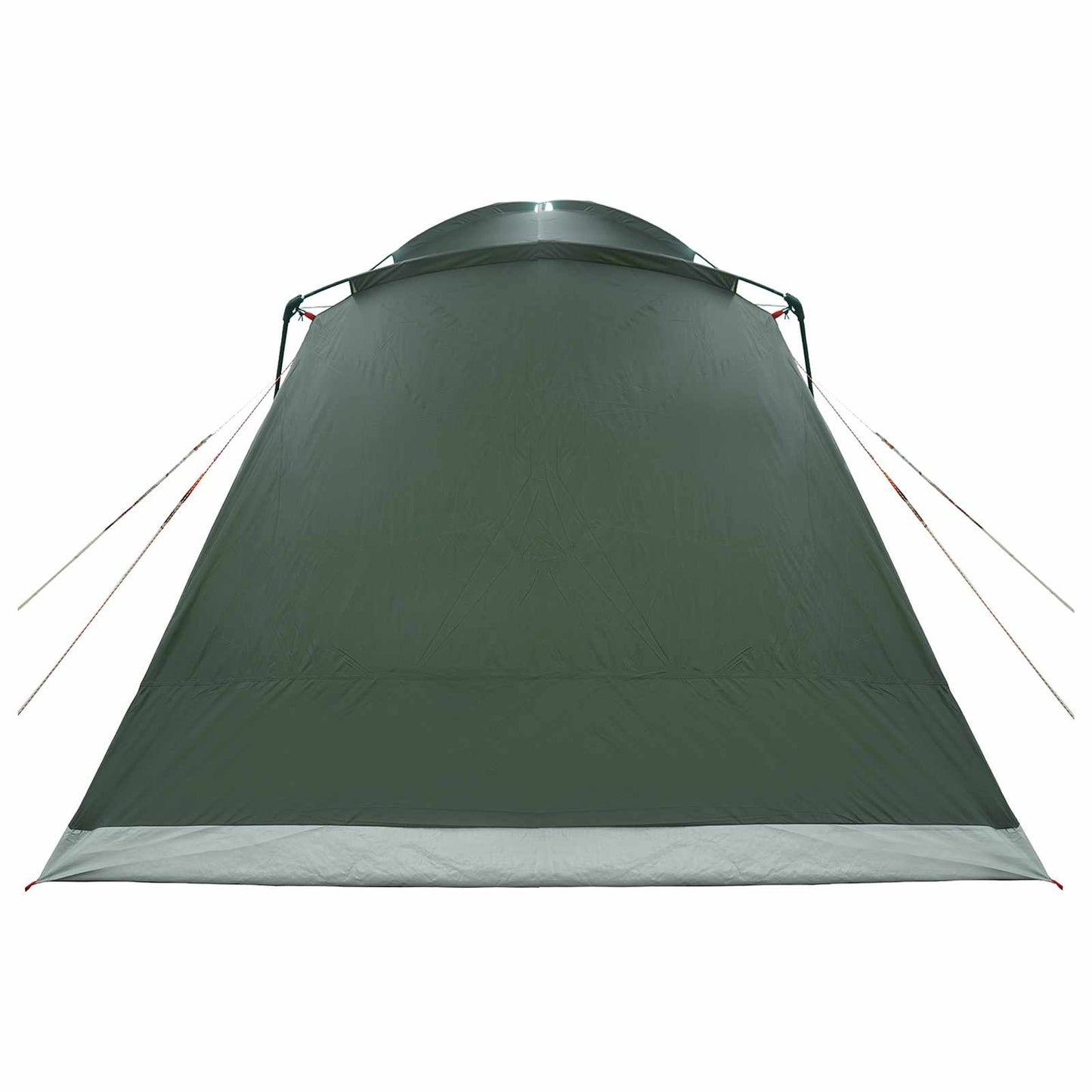 Cabin Tent with Roof Army green 8-Person Polyester and Steel