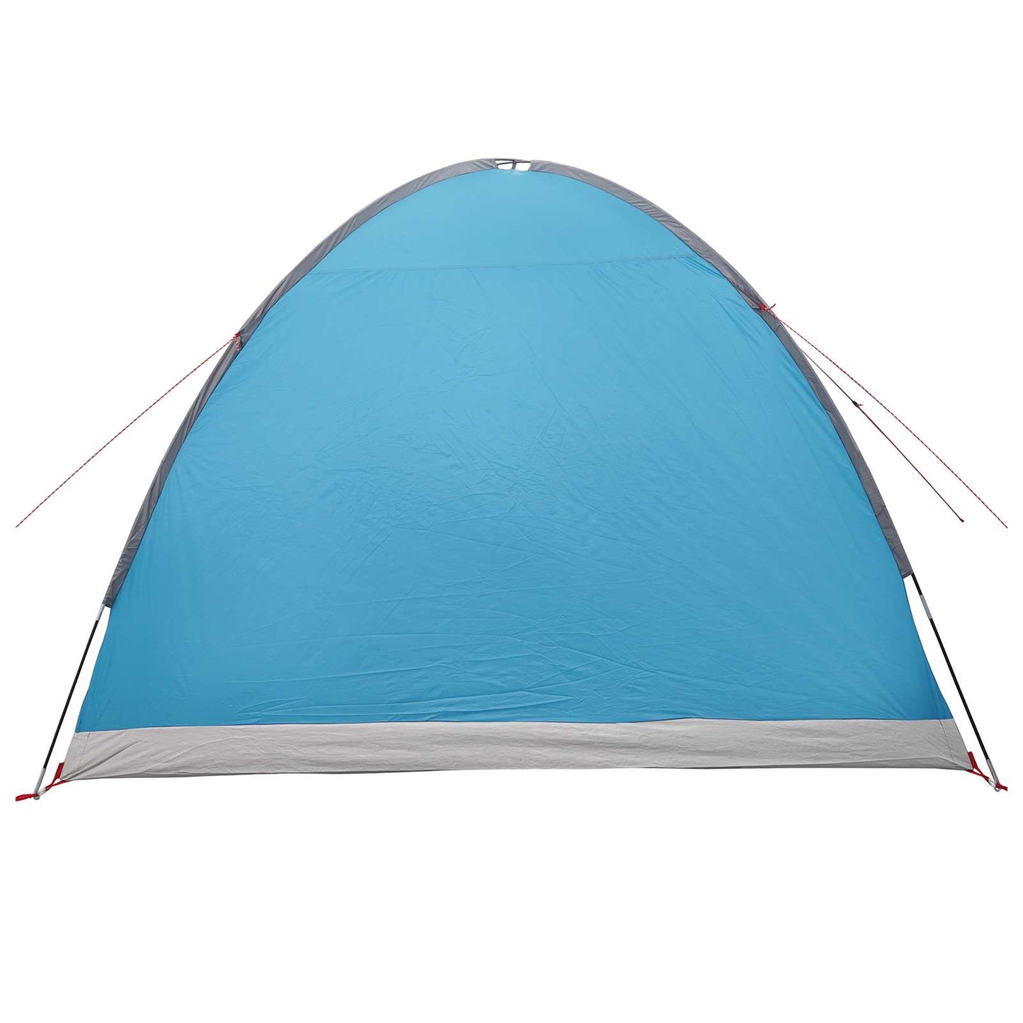 Cabin Tent with Roof Blue 4-Person Polyester and Steel